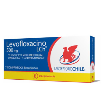 Levofloxacino 500 mg. 7 comp.