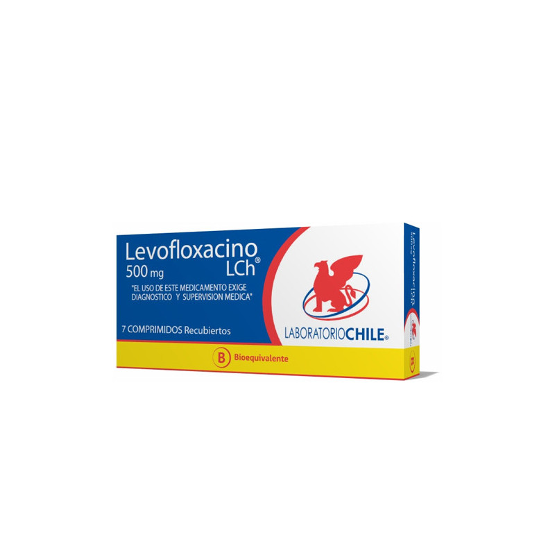 Levofloxacino 500 mg. 7 comp.
