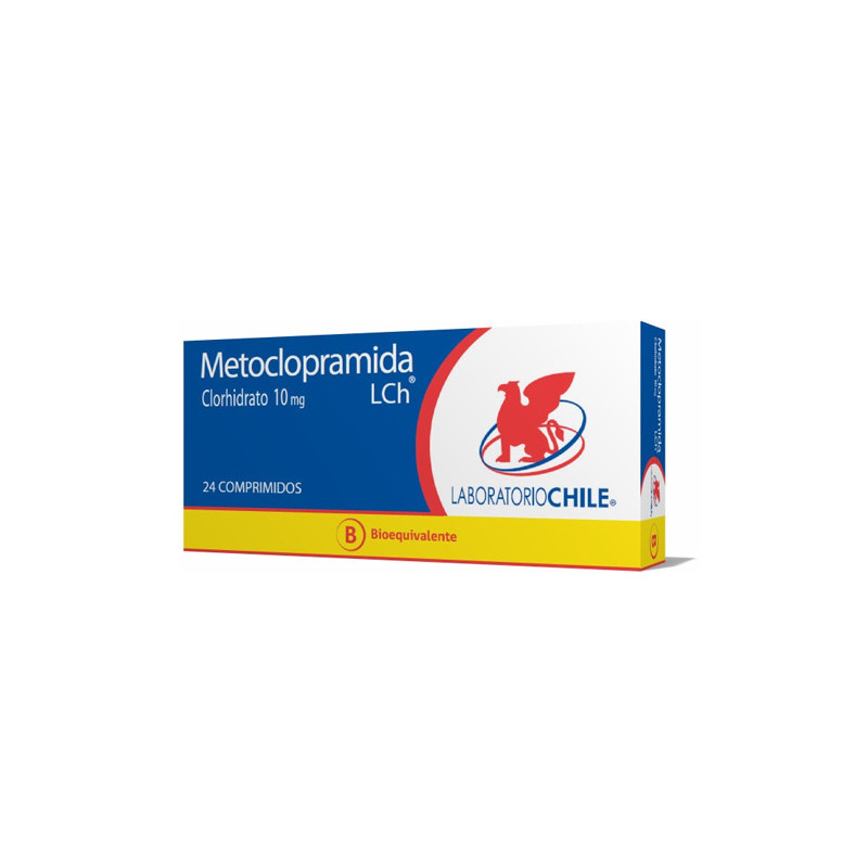 Metoclopramida 10 mg 24 Comprimidos