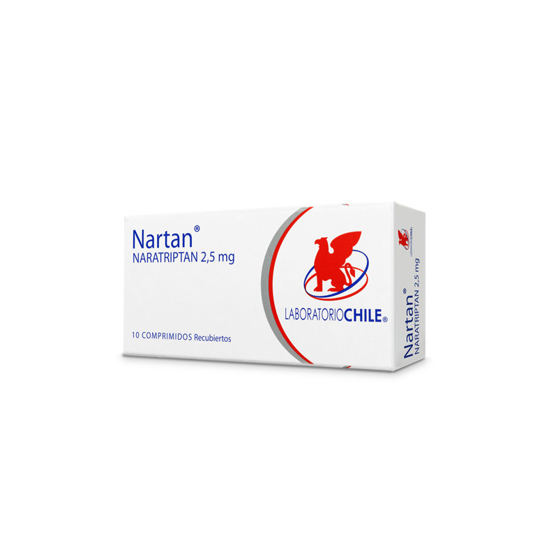 Nartan 2.5 Mg X 10 Comp Recubiertos