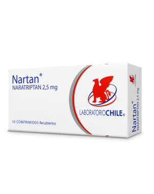 Nartan 2.5 Mg X 10 Comp Recubiertos