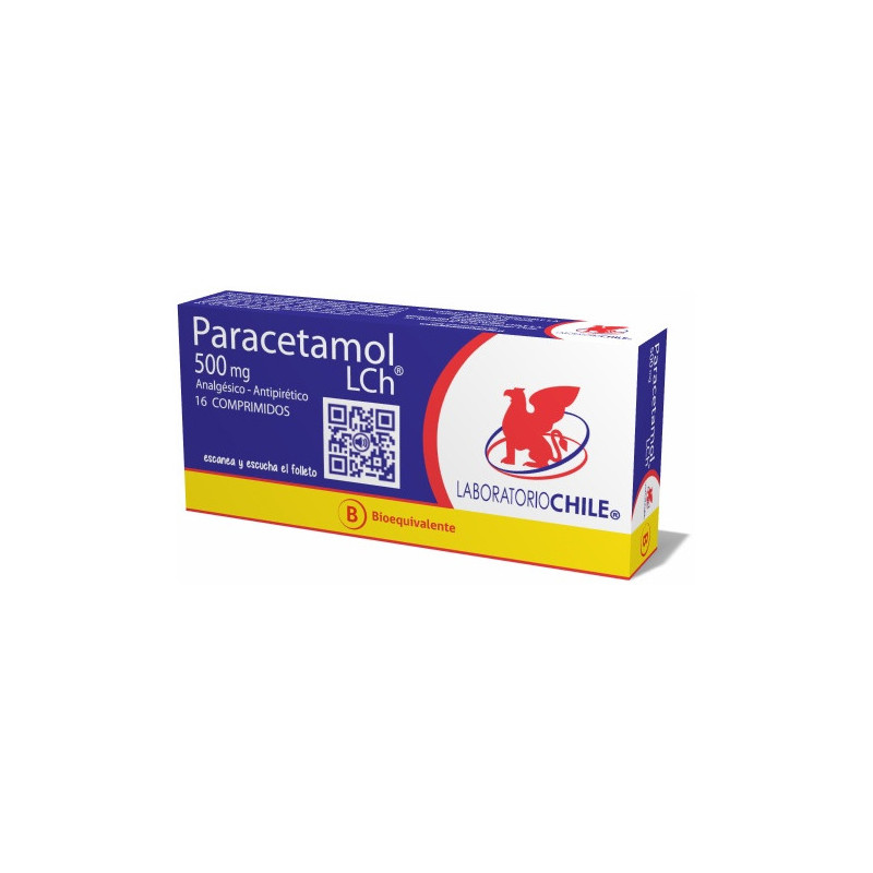Paracetamol 500 mg. 16 comp.