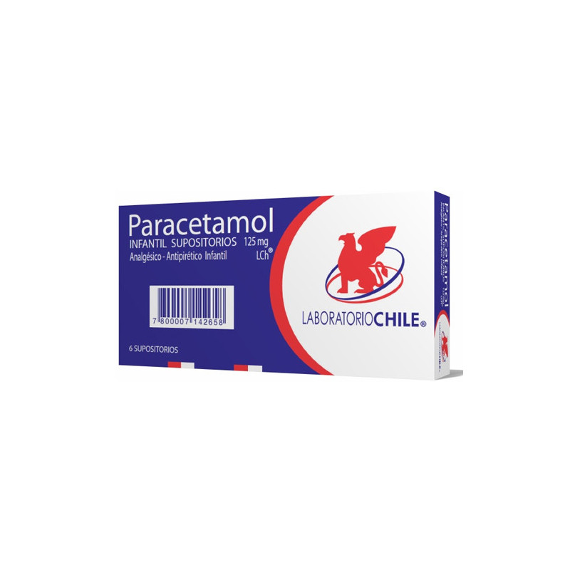 Paracetamol inf. suposit. x 6