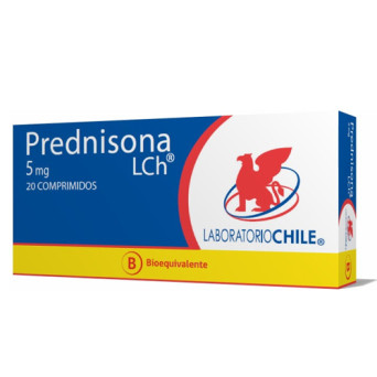 Prednisona 5 mg. 20 comp.