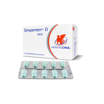 Simperten-D 100/25 mg. 30 comp.