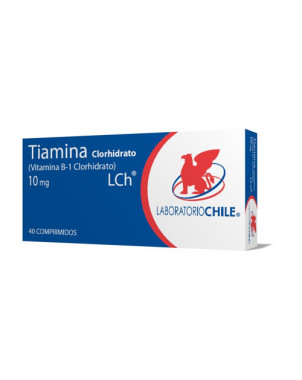 Tiamina Clorhidrato 10 mg  x 40 Comp.