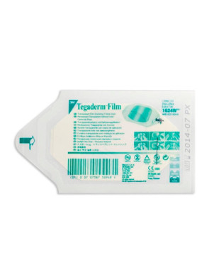 Tegaderm Aposito Transparente 6 x 7 cms x 3 und