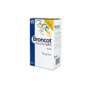 Broncot Pediatrico GFT Jarabe15mg/5ml x 120 mL