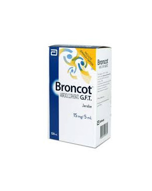 Broncot Pediatrico GFT Jarabe15mg/5ml x 120 mL