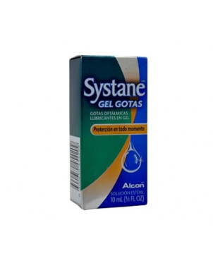 Systane Gel oft. Gotas x 10 mL    VENC 08/2026  STOCK 1