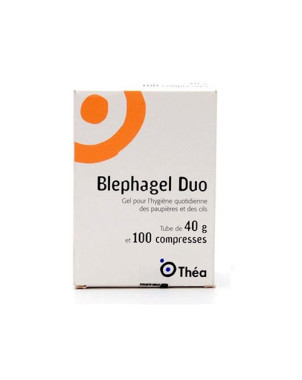Blephagel Duo S.F.T. Limpiador x 30 g + 100 Toallitas