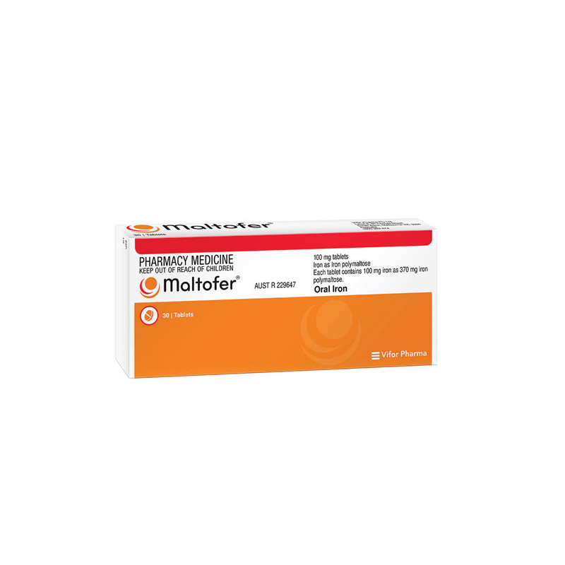 Maltofer 100 Mg 30 Comp Masticables Hierro (III)