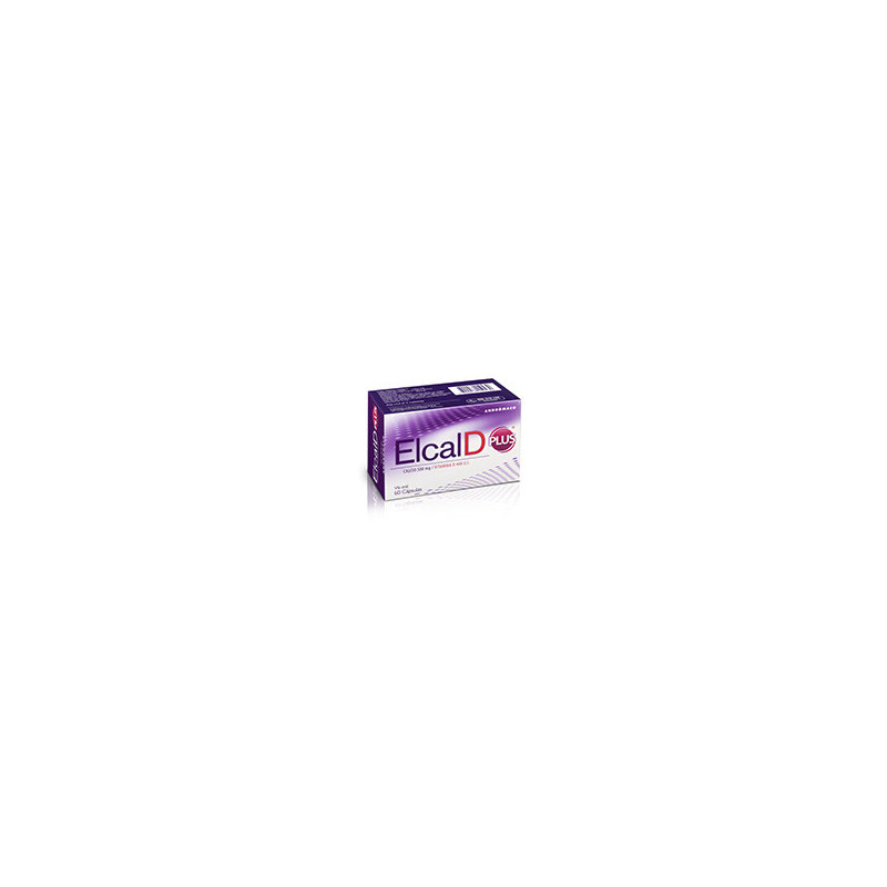 Elcal D Plus 60 Cap Calcio/Vit D 500/400 Mg