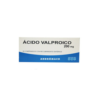 Acido Valproico 200 mg x 30 comp