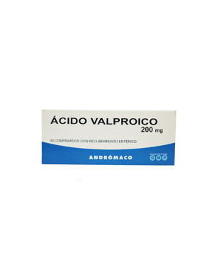 Acido Valproico 200 mg x 30 comp