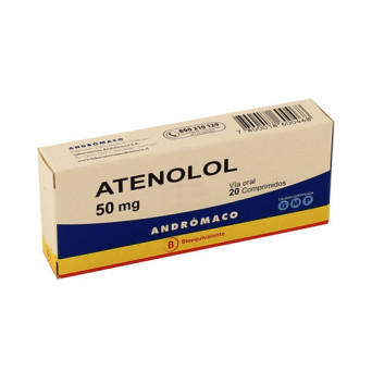 Atenolol 50 mg x 20 comp Andromaco
