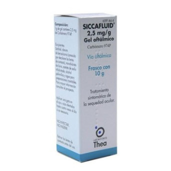 Siccafluid Gel 2.5mg/G 10 Gr