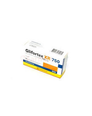 Glifortex XR 750 mg 30 comprimidos LP