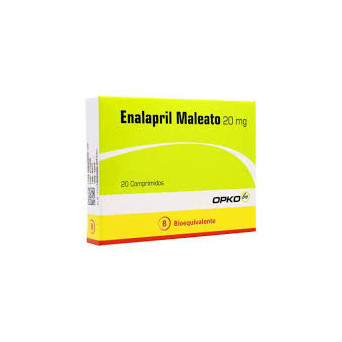 Enalapril 20 mg 20 comprimidos