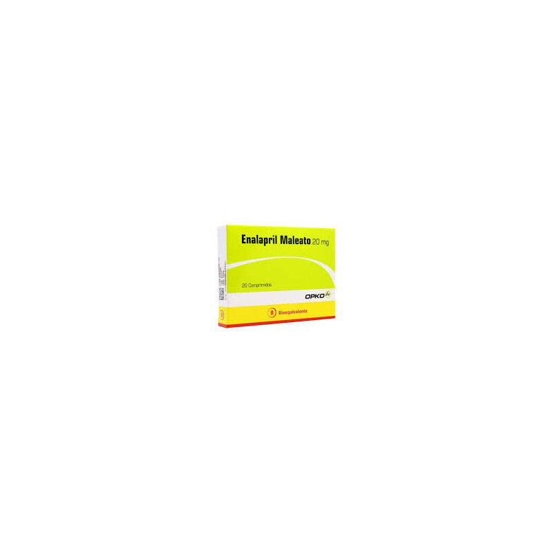 Enalapril 20 mg 20 comprimidos