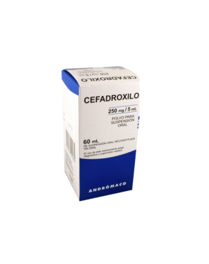 Cefadroxilo Suspension 250 mg/5ml x 60 ml