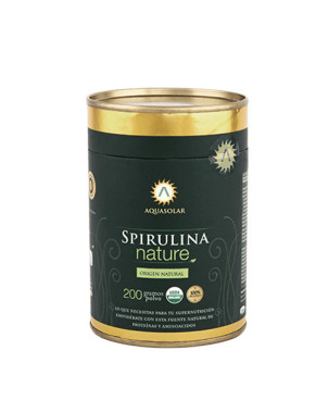 Spirulina Nature 200 Gr Aquasolar