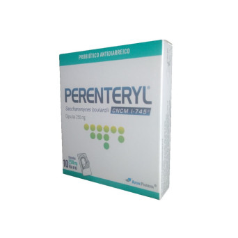 Perenteryl 250 mg 10 cápsulas