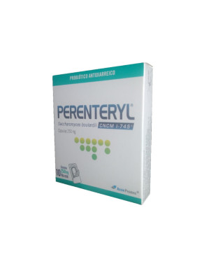 Perenteryl 250 mg 10 cápsulas