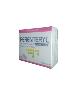 Perenteryl Pediatrico 250 mg 10 sobres