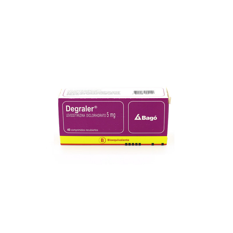 Degraler comprimidos 5 mg x 40