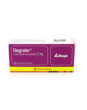 Degraler comprimidos 5 mg x 40