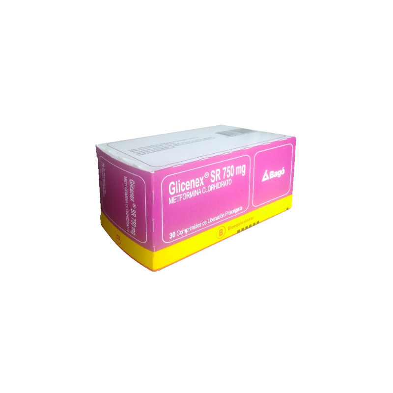 Glicenex SR 750 mg 30 comp