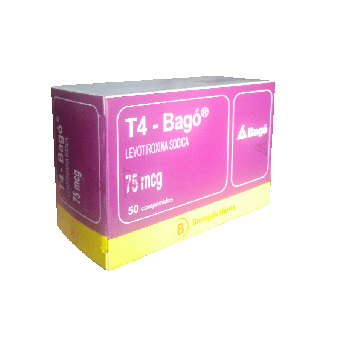T4 - Bagó 75 mcg x 50 comprimidos