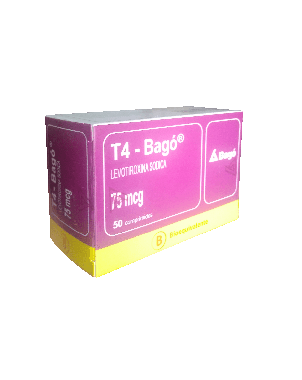 T4 - Bagó 75 mcg x 50 comprimidos