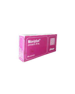 Moviplus 25 Mg 30 Comprimidos
