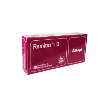 Remitex D 20 comprimidos de Liberacion Prolongada