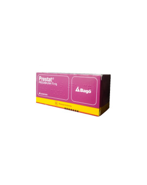 Prestat 75 mg 40 comprimidos