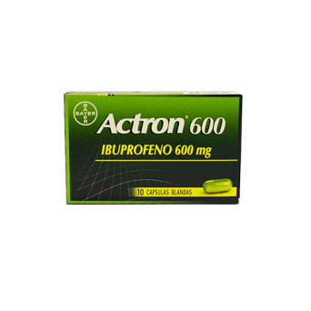 Actron 600 Mg 10 Cap blandas