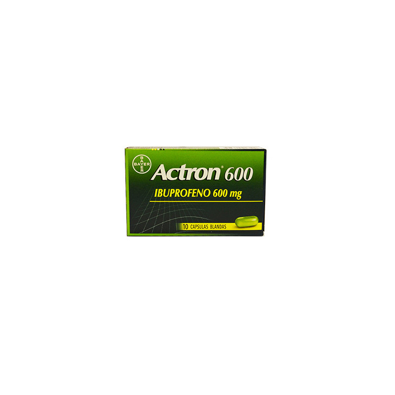 Actron 600 Mg 10 Cap blandas
