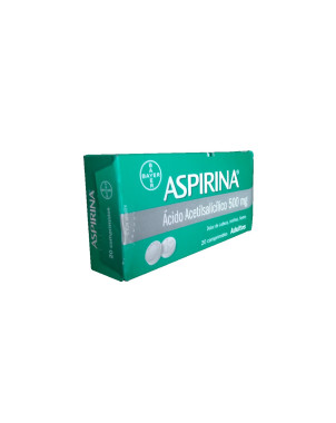 Aspirina Adultos 500mg x 20 comp