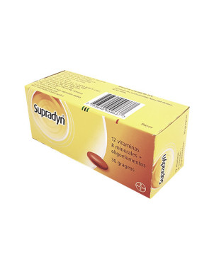 Supradyn x 30 grageas