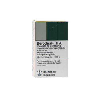 Berodual HFA Inhalador 200 Dosis