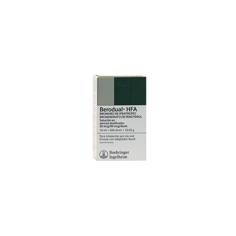 Berodual HFA Inhalador 200 Dosis