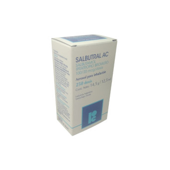 Salbutral AC Aerosol para Inhalacion 100 mcg/dosis x 250 Dosis