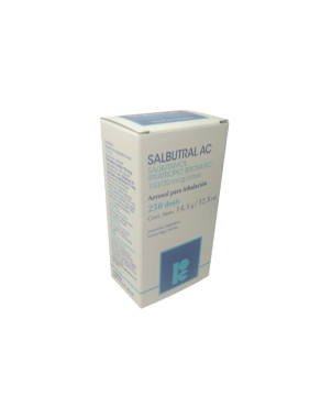 Salbutral AC Aerosol para Inhalacion 100 mcg/dosis x 250 Dosis