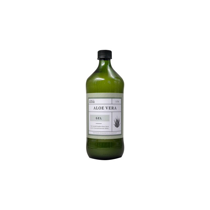 Aloe Vera 100% Puro x 1 litro Del Alba