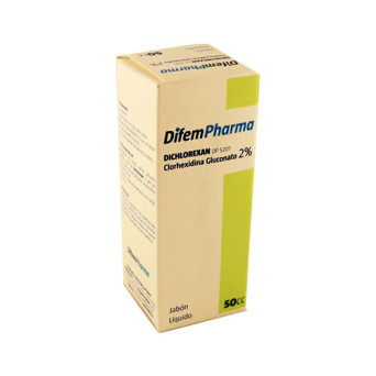 Clorhexidina Jabon Liquido 2% 50 Ml DifemPharma