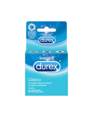 Durex Preservativos Clásico x 3
