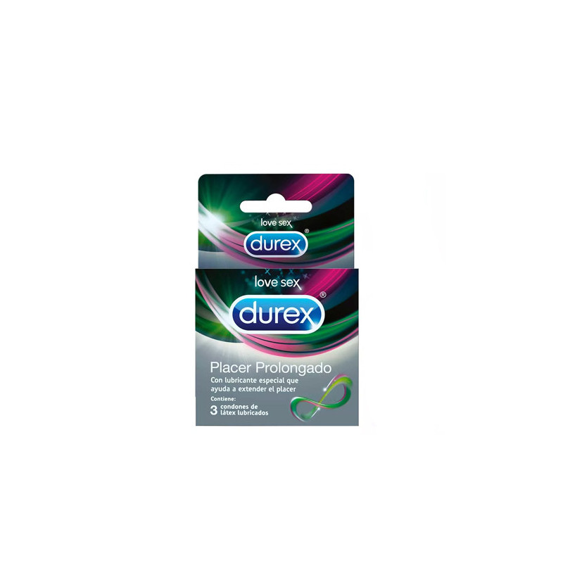Durex Preservativo Placer Prolongado x 3