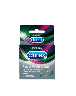 Durex Preservativo Placer Prolongado x 3